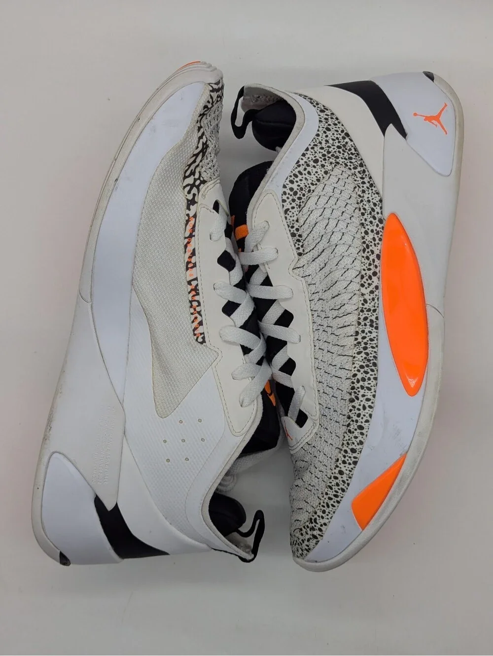 Nike Air Jordan Luka 1 Mens Size 13 White Orange Safari Shoes Sneaker DN1772-108